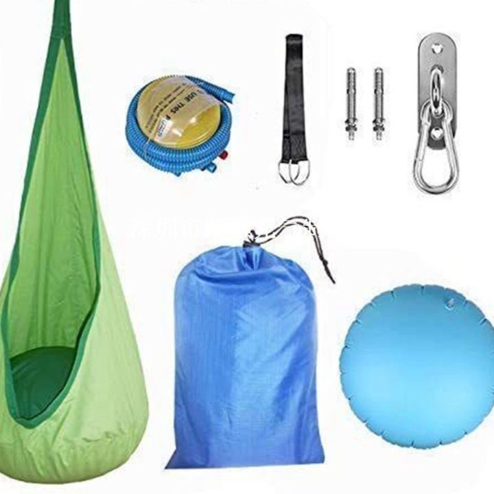 ハンモックベランダ吊り下げ式繭型子供用ゆらゆら座椅子