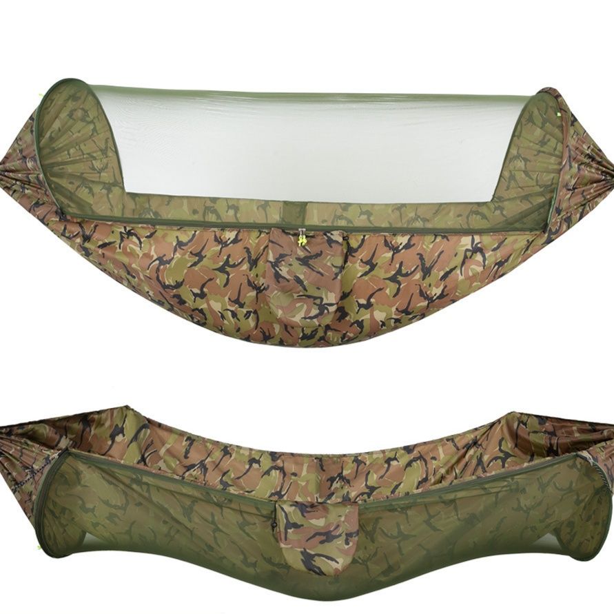 二人用虫除け網付きハンモック