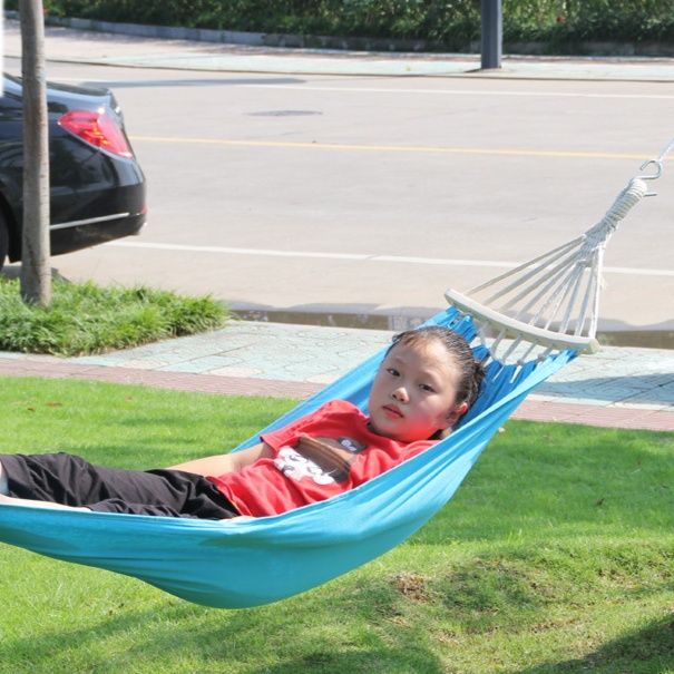 ハンモック 木々に吊るす屋外用吊り下げ式休憩ハンモック
