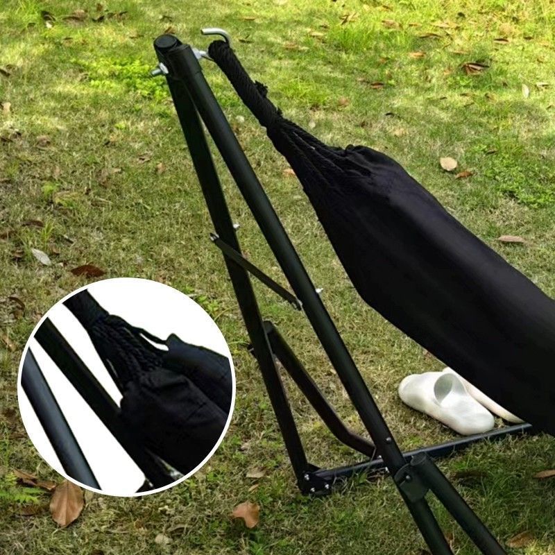 ハンモック 自立式折りたたみハンモック専用スタンド付き