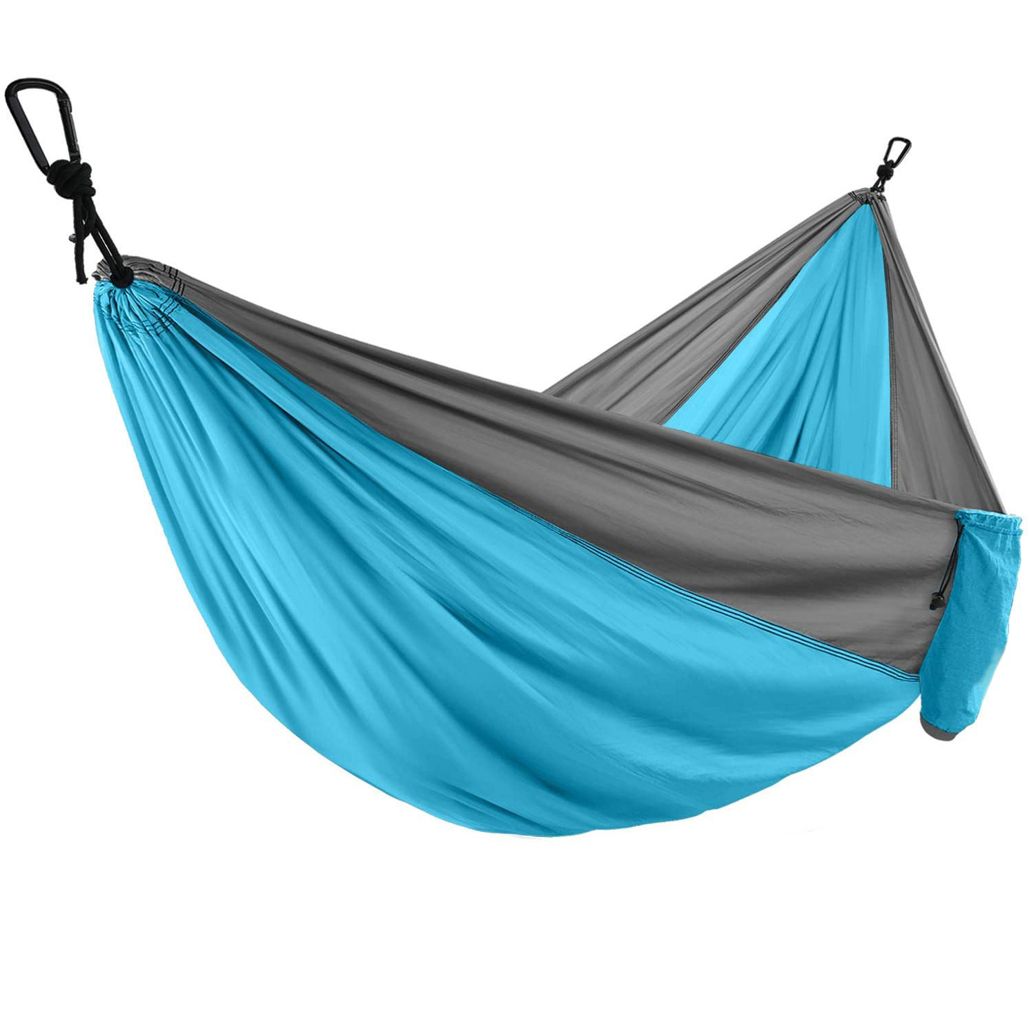 ハンモック 軽量コンパクト収納ポータブル吊り下げ式寝具