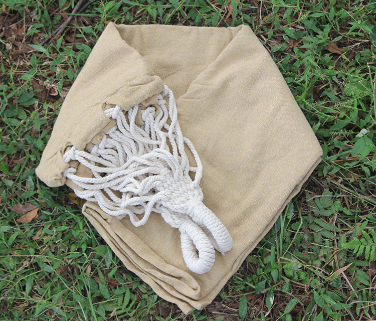 ハンモック 森林浴を楽しむ携帯式吊り下げ寝具