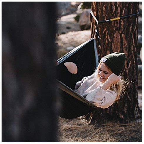ハンモック 軽量コンパクト収納ポータブル吊り下げ式寝具