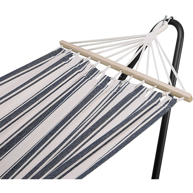 ハンモックベランダ自立式金属製フレーム付き屋外用吊り寝床