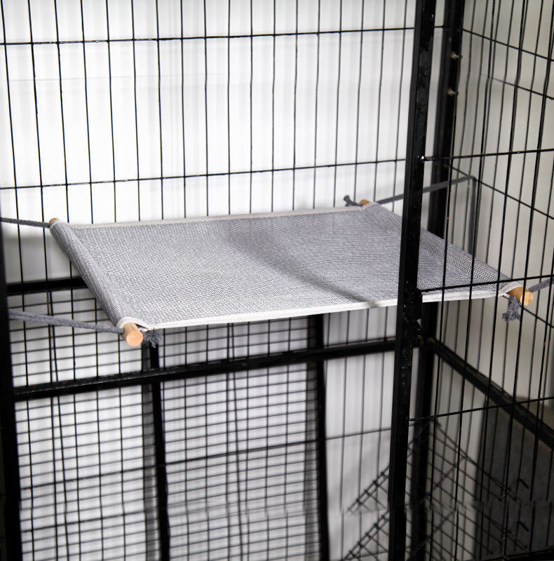 ハンモック 猫用ケージ取り付け式快適休憩ハンモック