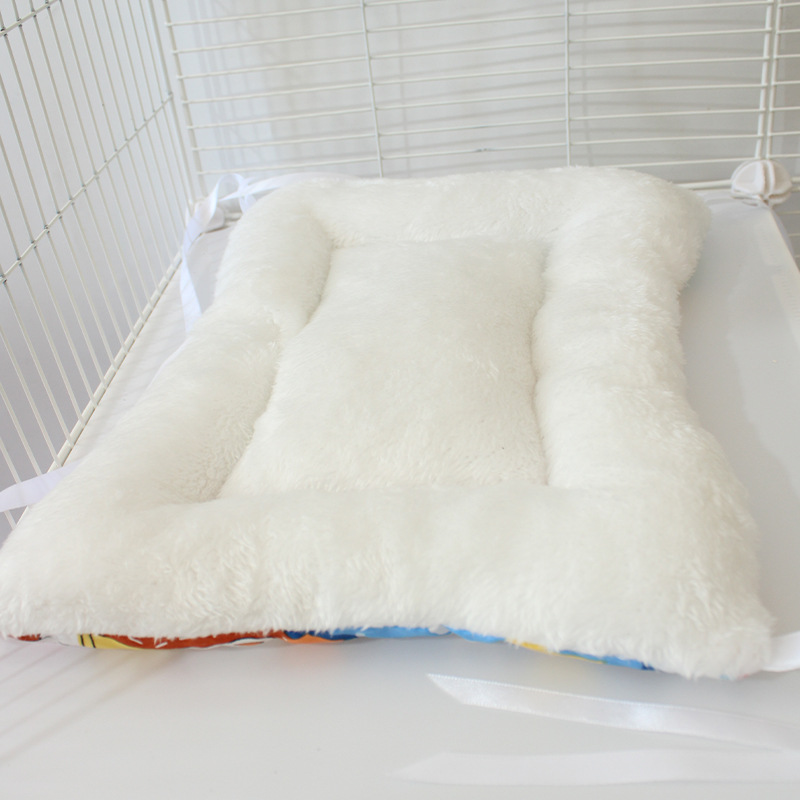 ふわふわ動物柄ペット用ケージ取り付けハンモック