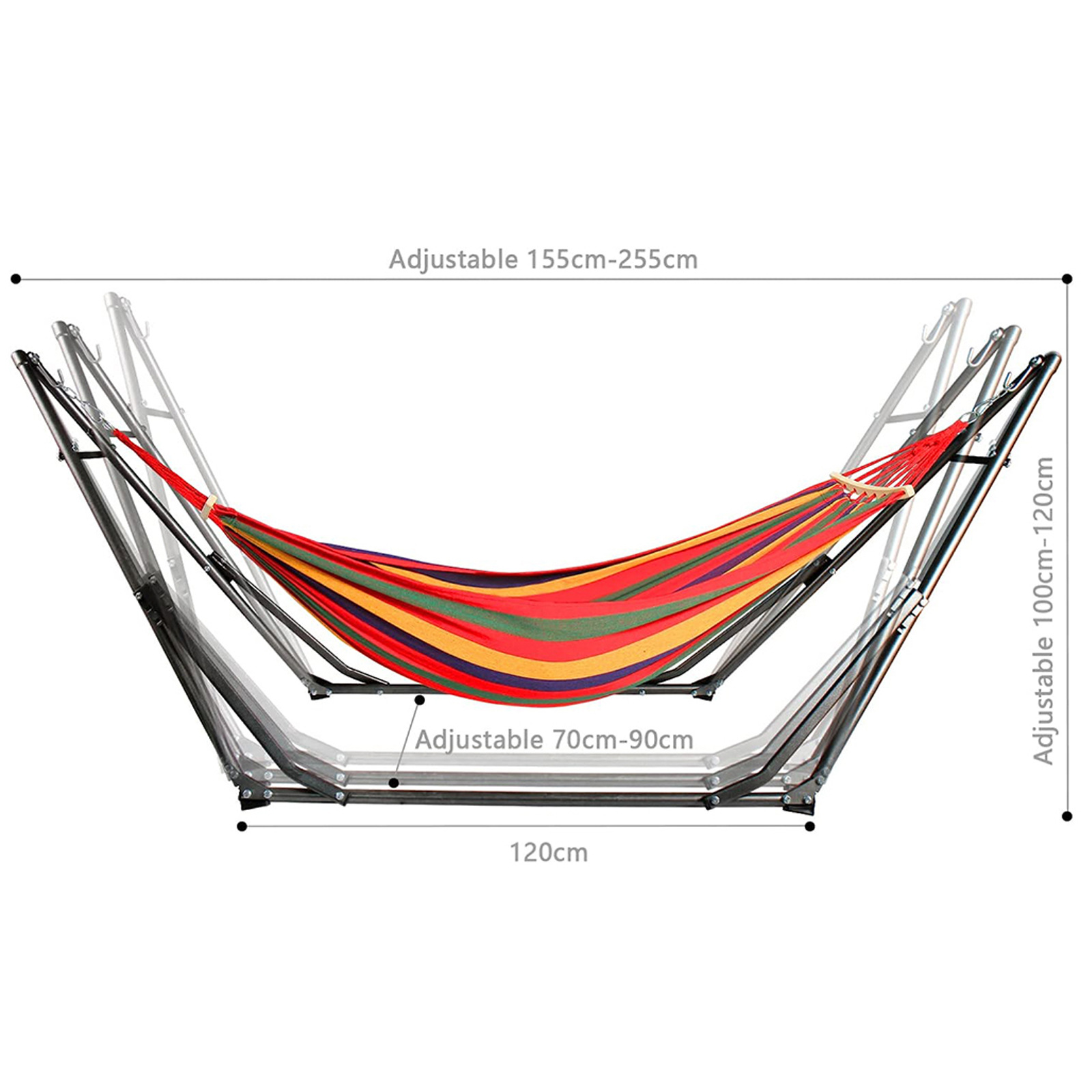 ハンモックベランダ自立式スタンド付き屋外用