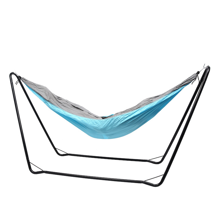  自立式スタンド付き布製ハンモック