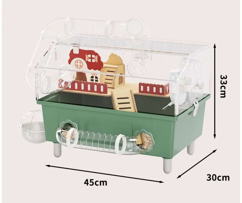 ハムスターケージ ハムスター楽園 トンネル迷路ケージ