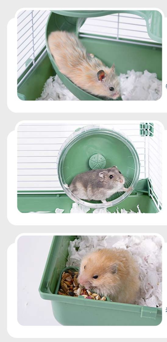 ハムスターケージ 二階建てコンフォート小動物ハウス