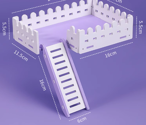 ハムスターケージ 二階建て階段付きハムスターハウス