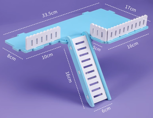 ハムスターケージ 二階建て階段付きハムスターハウス