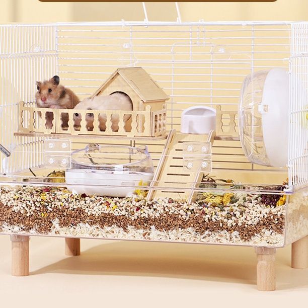 ハムスターケージ 前開き透明扉付き大型ハムスターケージ専用網