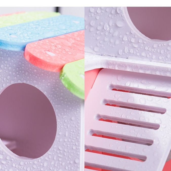 ハムスターケージ 二階建て天然木製ハムスター用多機能小屋