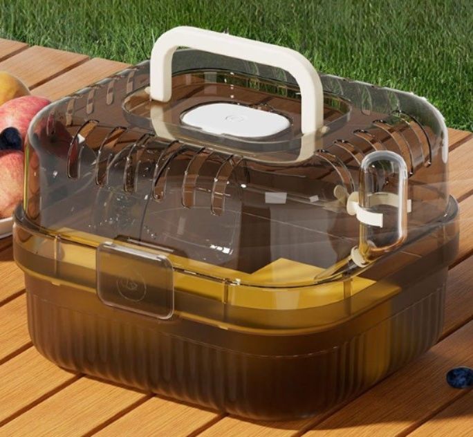 ハムスターケージ 持ち運び便利なプラスチックケージ