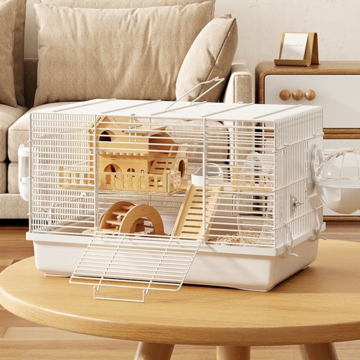 ハムスターケージ 大型二階建て仕様ハムスター飼育用金網ケージ