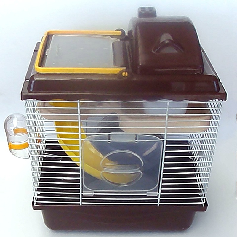 ハムスターケージ ハムスター用二階建てケージ付き金属網セット