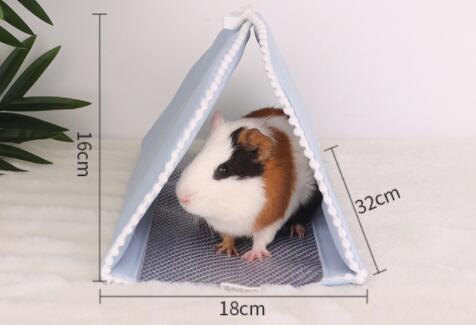 ハムスターケージ ハムスター用テント型ハウス 安全快適ベッド