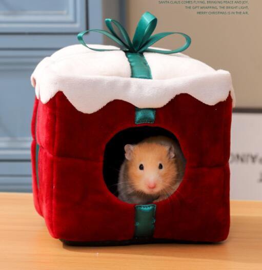 ハムスターケージ ハムスター用ケーキ型ハウス 可愛い隠れ家