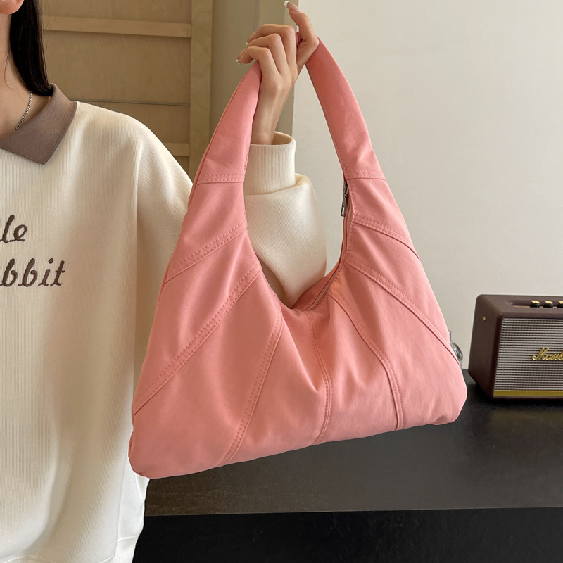 帆布バッグ 帆布レディース脇抱えショルダーバッグ