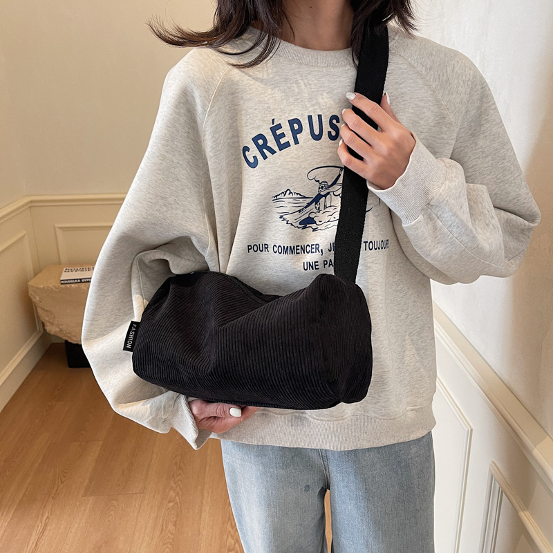 帆布バッグ こなれ感ショルダーバッグ