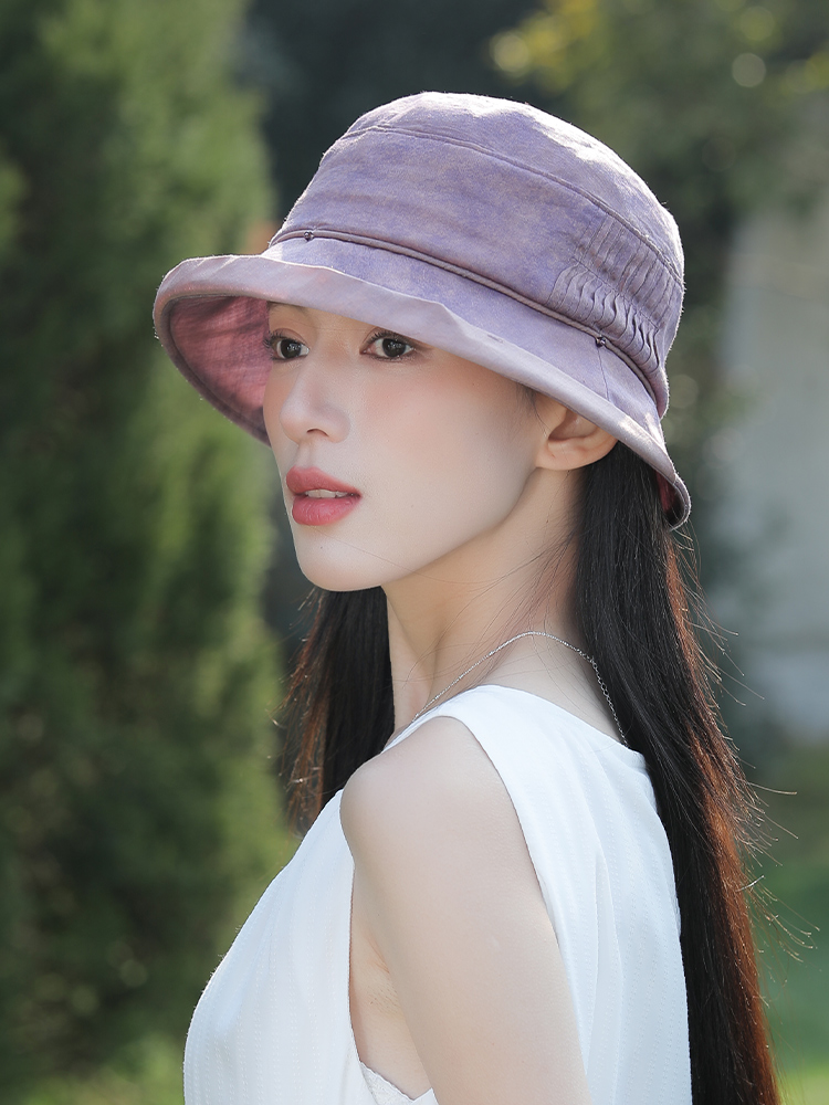 帽子 レディース 優美シルエット バケットハット