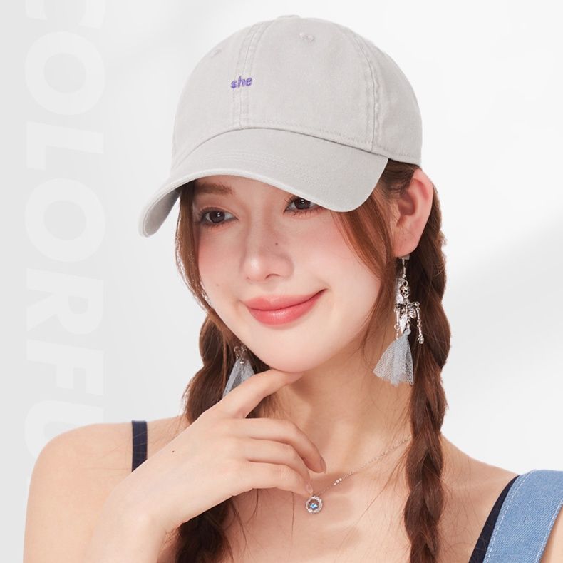 帽子 レディース 純綿シンプルベーシックキャップ