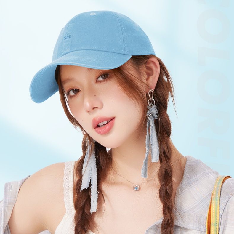帽子 レディース 純綿シンプルベーシックキャップ