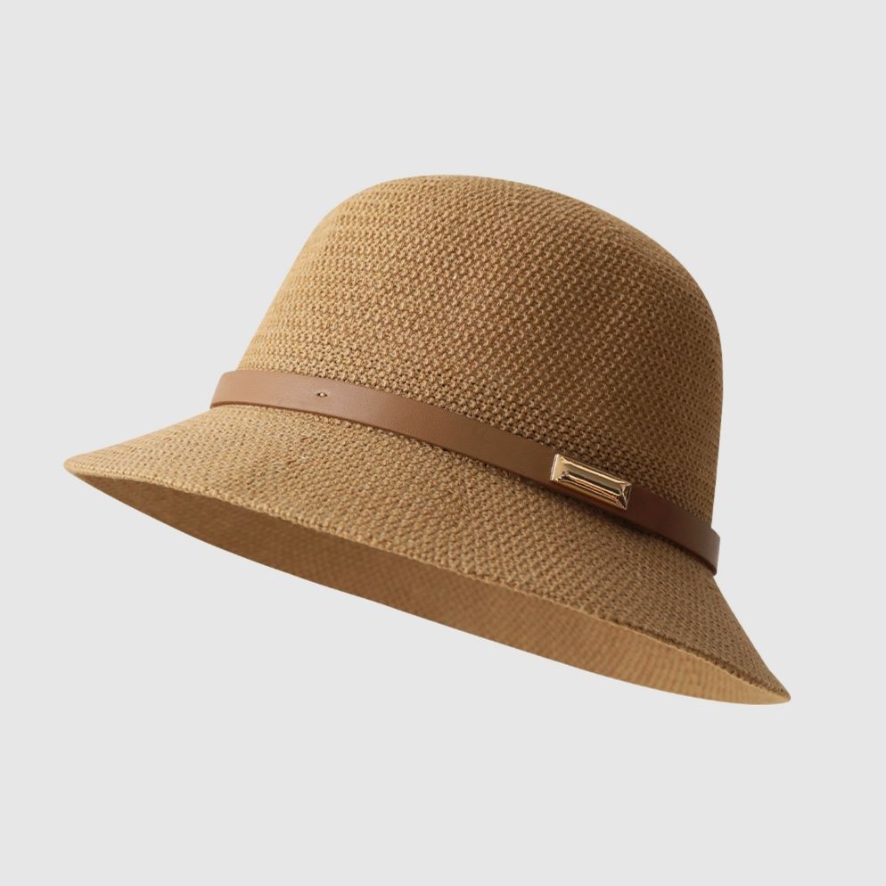 帽子 レディース シンプル上品　麦わらハット