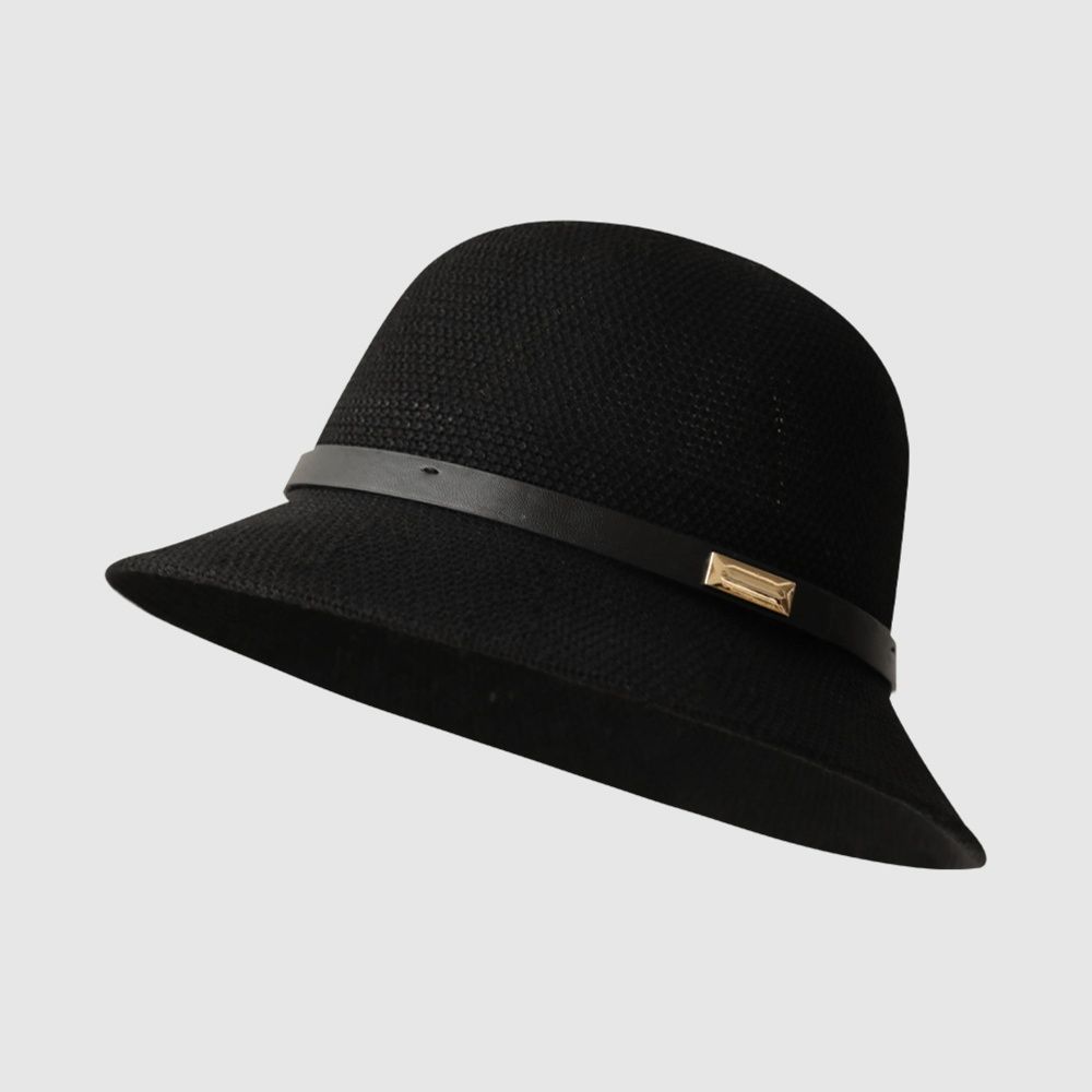 帽子 レディース シンプル上品　麦わらハット