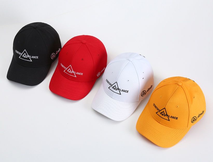 帽子 レディース 三角マークデザイン シンプルキャップ