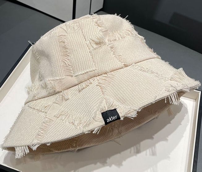 帽子 レディース フリンジデザイン バケットハット