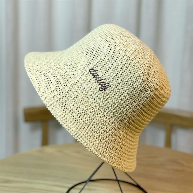 帽子 レディース バケットハット　ロゴ入り