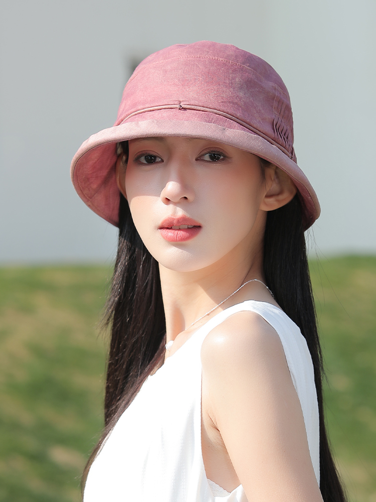 帽子 レディース 優美シルエット バケットハット