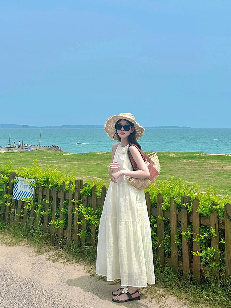 帽子 レディース 優雅な花飾り付き麦わら帽子