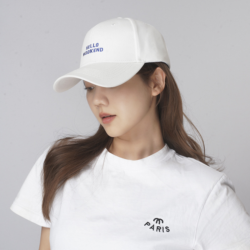 帽子 レディース ロゴ入り シンプルキャップ