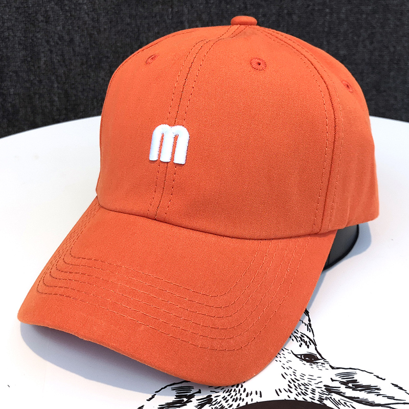 帽子 レディース シンプルワンポイント刺繍キャップ