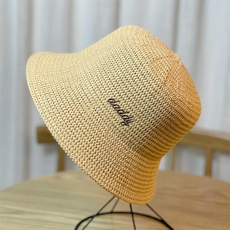 帽子 レディース バケットハット　ロゴ入り