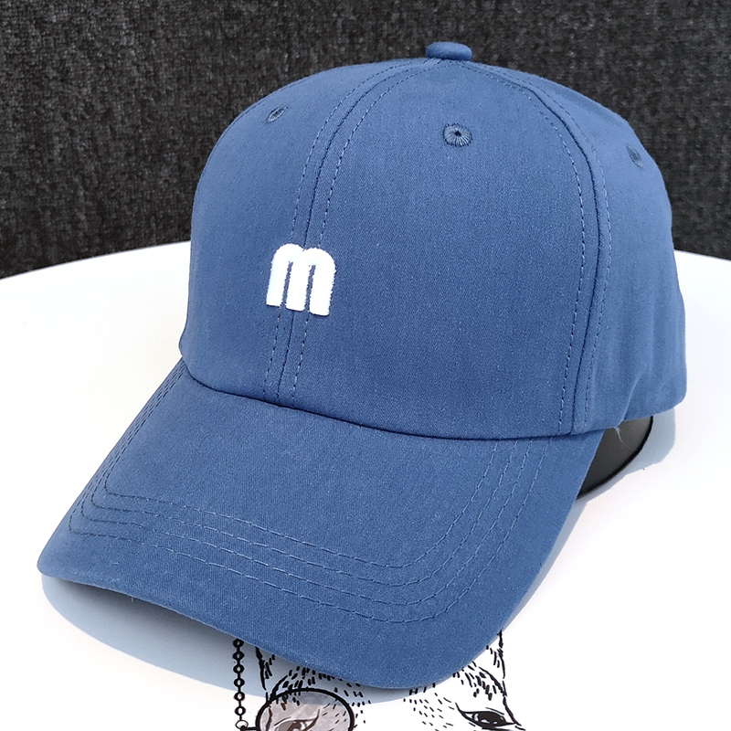 帽子 レディース シンプルワンポイント刺繍キャップ