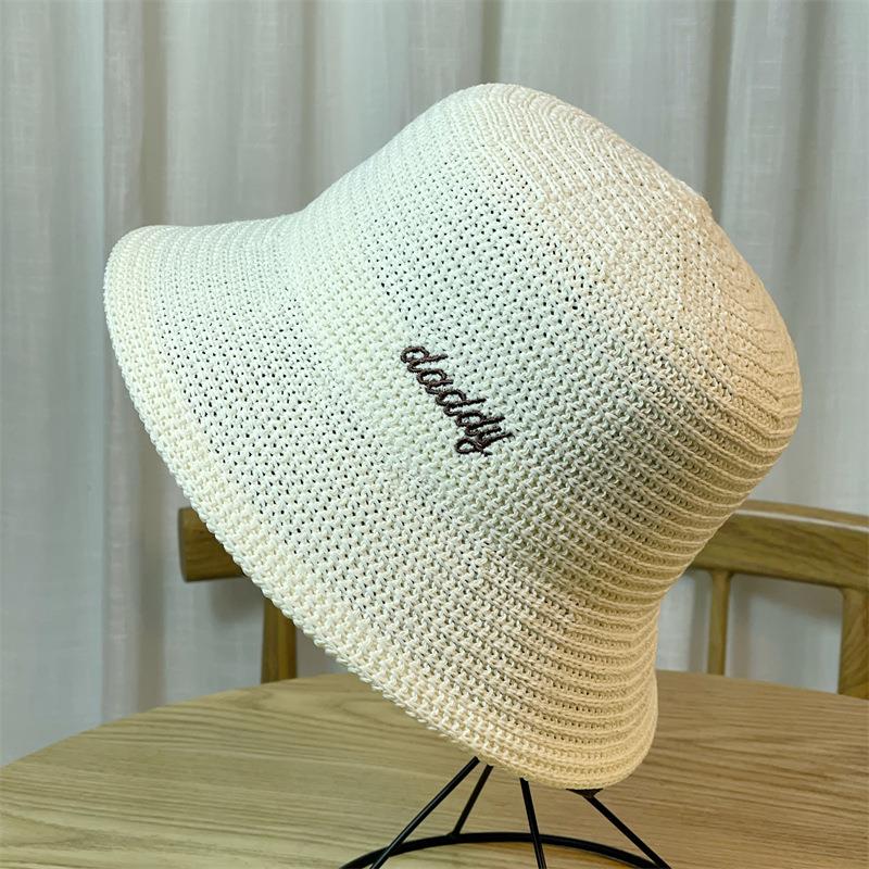 帽子 レディース バケットハット　ロゴ入り