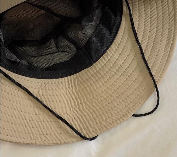 アウトドア　帽子 男女兼用バケットハット日焼け対策アウトドア帽子