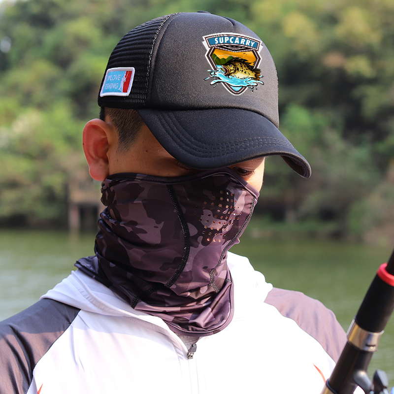 アウトドア　帽子 釣り人の相棒 メッシュキャップ