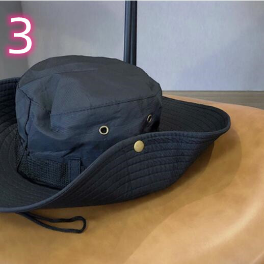 アウトドア　帽子 男女兼用バケットハット日焼け対策アウトドア帽子