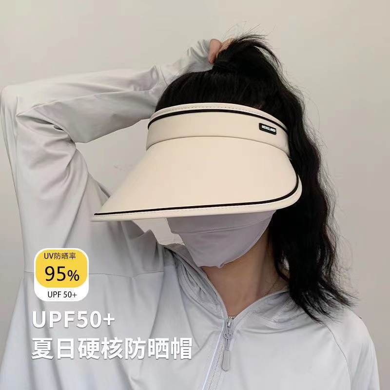 アウトドア　帽子 サンバイザー 折りたたみ式つば広ハット