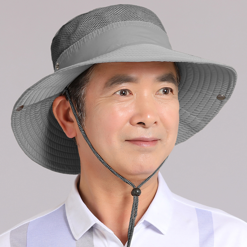 アウトドア 帽子 ハット 涼風メッシュサファリハット