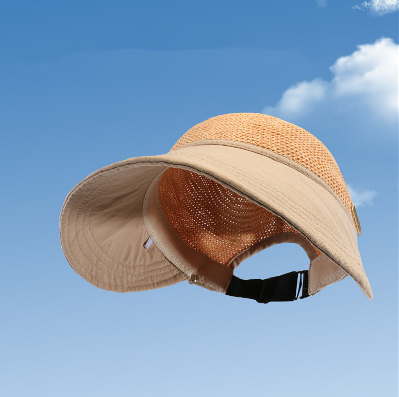 アウトドア　帽子 夏新作 草編み帽子 レディース つば広 紫外線対策 アウトドア
