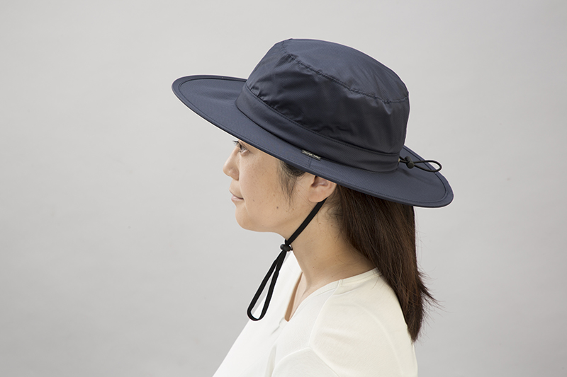アウトドア　帽子 撥水加工折りたたみハット男女兼用
