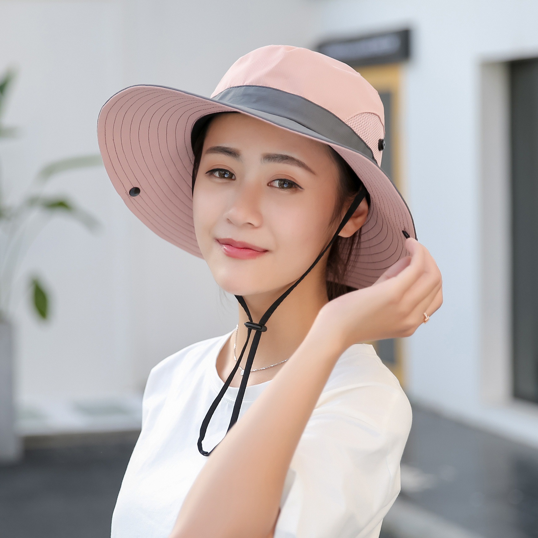 アウトドア　帽子 アウトドア冒険家 つば広ハット