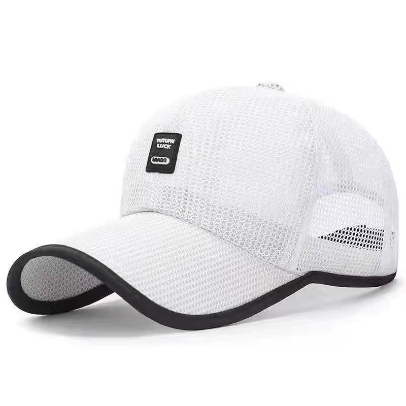 アウトドア　帽子 通気性抜群メッシュキャップ