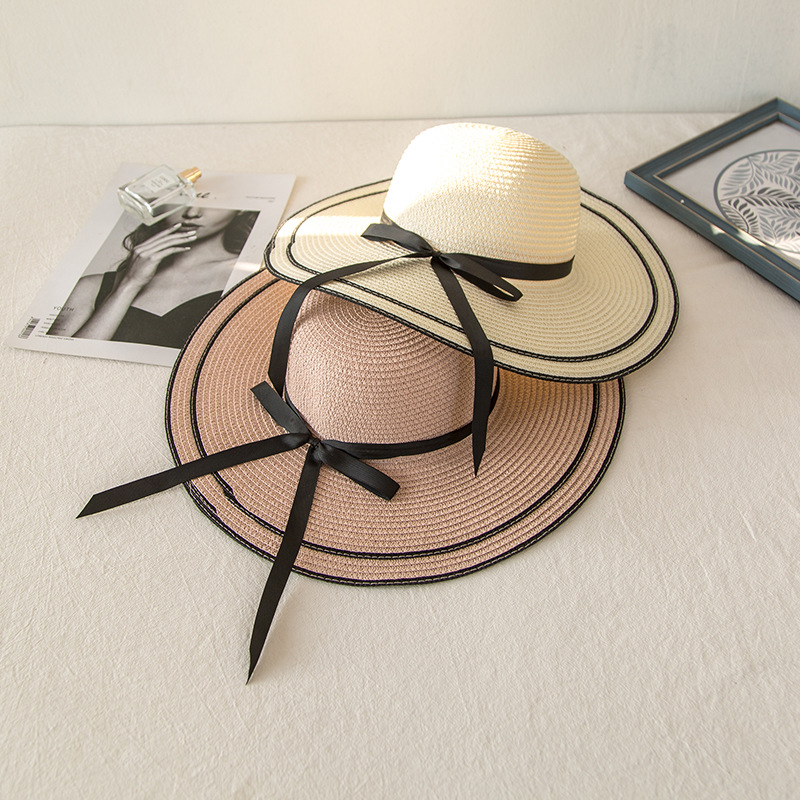 アウトドア　帽子 麦わら帽子 つば広 折りたたみ 日よけ 草編み 女性用